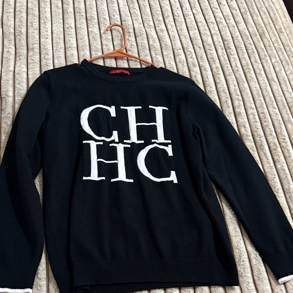 Carolina Herrera Black and White Sweater